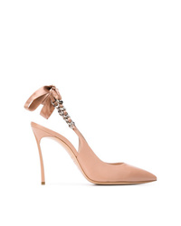 Casadei Lace Up Detailed Pumps