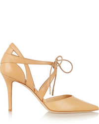 Jimmy Choo Lusion Leather Pumps