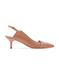 Malone Souliers Marion 45 Leather Slingback Pumps