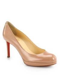 Christian Louboutin New Simple Patent Leather Pumps