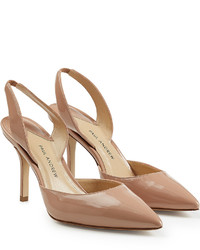 Paul Andrew Patent Leather Slingback Pumps
