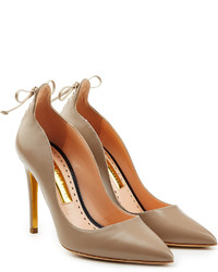 Rupert Sanderson Vanity Leather Pumps With Lace Up Detail