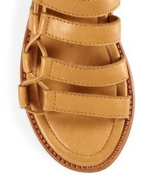 Frye Blair Leather Side Ghillie Sandals