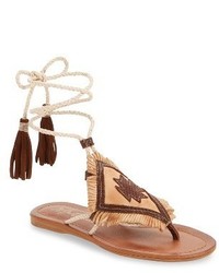 Matisse Bronte Tassel Lace Up Sandal