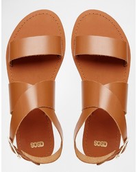Asos Collection Frame Leather Sandals