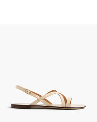 J.Crew Strappy Leather Sandals