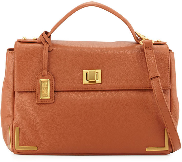 badgley mischka leather bag