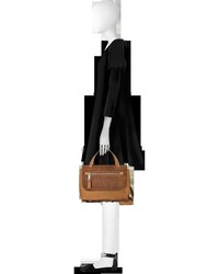 Marc Jacobs Waverly Small Maple Tan Leather Top Handle Bag