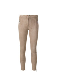 Arma Skinny Leather Trousers
