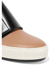Marni Leather Sneakers Sand