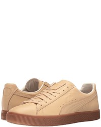 Puma X Naturel Clyde Vegetable Tan Leather Sneaker Shoes