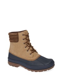 Sperry Cold Bay Duck Boot In Taupenavy At Nordstrom