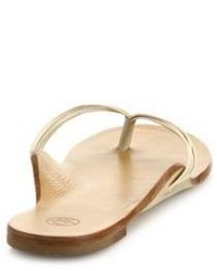 The Row Casablanca Strappy Leather Thong Sandals