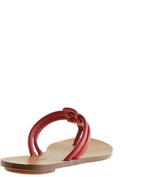 J.Crew Leather Thong Sandals