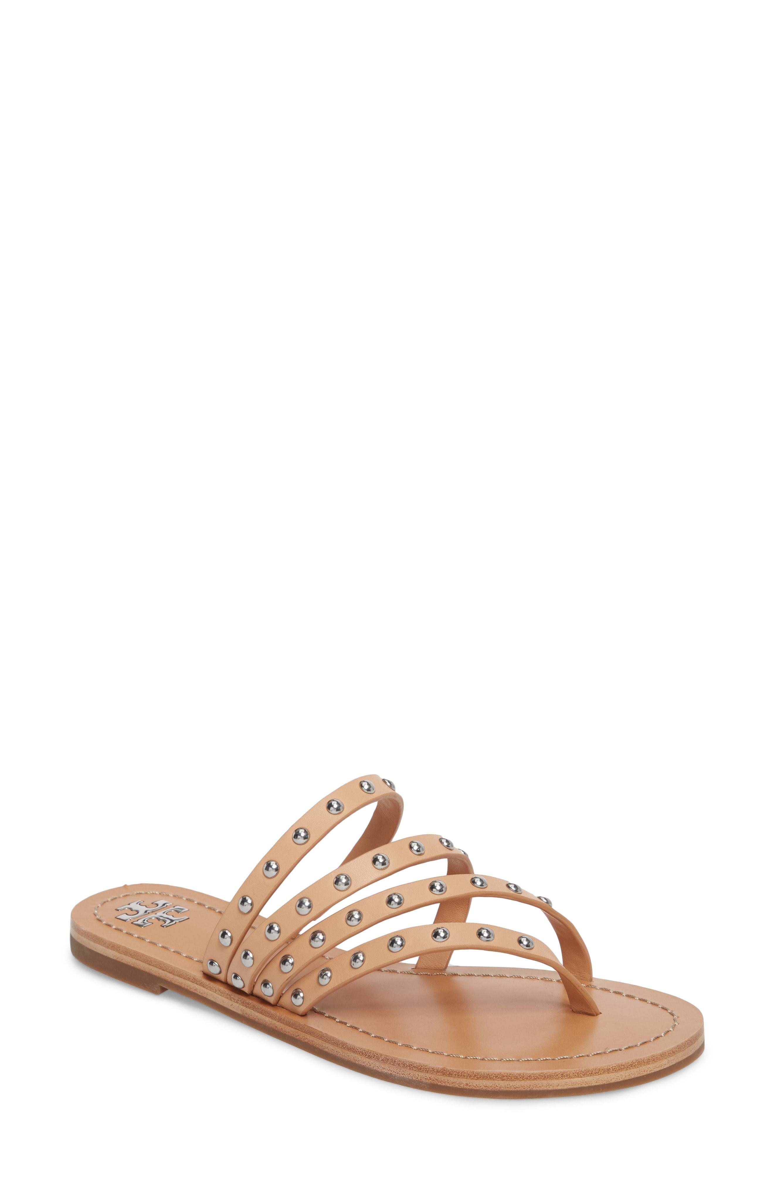 Tory Burch Patos Studded Thong Sandal 