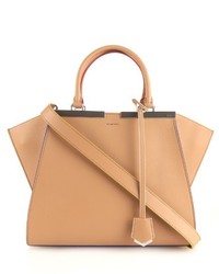 Fendi 3jours Small Trapeze Wing Leather Tote