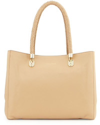 Cole Haan Benson Large Leather Tote Bag Sandstone