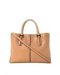 Tod's D Cube Leather Medium Tote