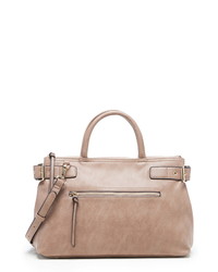 Sole Society Dl Faux Leather Satchel