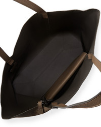 Furla Elle Rock Medium Leather Tote Bag Daino