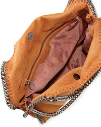 Stella McCartney Falabella Fold Over Tote Bag Tan
