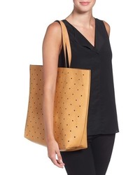 Sole Society Farrow Perforated Faux Leather Tote