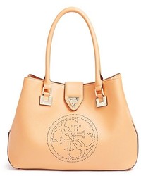 GUESS Quattro G Perforated Tote