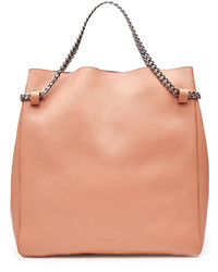 Jil Sander Leather Tote With Chain Straps