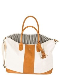 Cathy's Concepts Monogram Faux Leather Tote