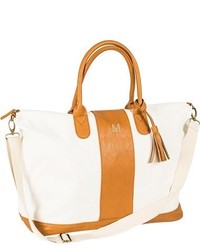 Cathy's Concepts Monogram Faux Leather Tote