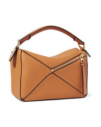 Loewe Puzzle Small Textured Leather Shoulder Bag