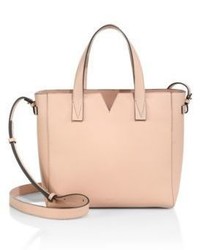Vince Signature Baby Leather East West Tote