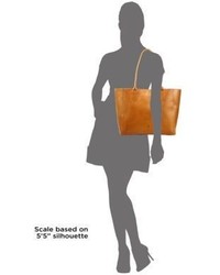 Frye Signature Embossed Leather Tote