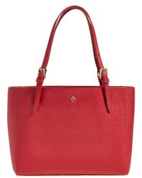 Tory Burch Small York Saffiano Leather Buckle Tote