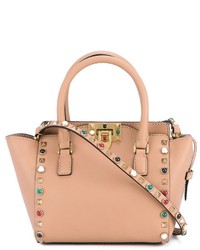 Valentino Small Rolling Rockstud Double Bag