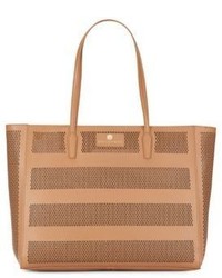Vince Camuto Diamond Perforated Leather Tote