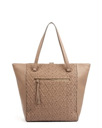 Sole Society Woven Faux Leather Tote