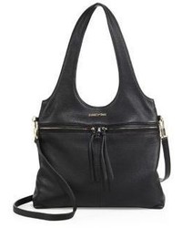 Elizabeth and James Zoe Small Leather Carryall Tote