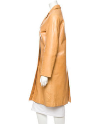 Miu Miu Leather Coat