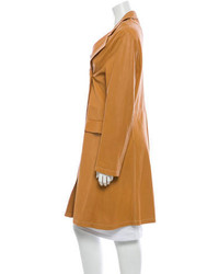 Jil Sander Leather Coat