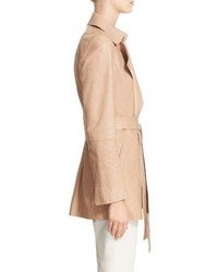 Lafayette 148 New York Leather Trench