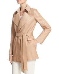 Lafayette 148 New York Leather Trench
