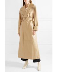 The Row Moora Leather Trench Coat