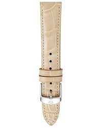 Michele 16mm Alligator Leather Watch Strap