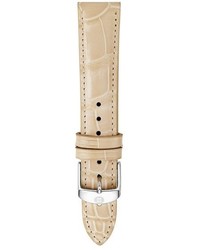 Michele 16mm Alligator Leather Watch Strap