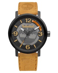 Timberland Scusset Leather Watch