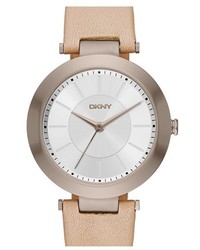 DKNY Stanhope Leather Strap Watch 36mm