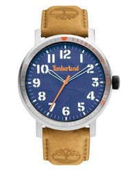 Timberland Topsmead Leather Watch