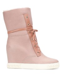 Casadei Wedge Ankle Boots