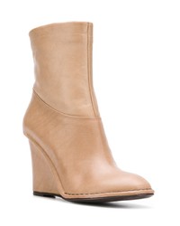 Del Carlo Wedged Ankle Boots